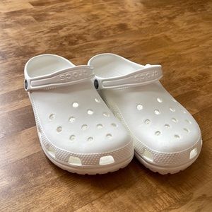 White Crocs